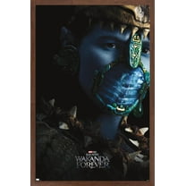 Marvel Black Panther: Wakanda Forever - Attuma One Sheet Wall Poster, 14.725" x 22.375" Framed