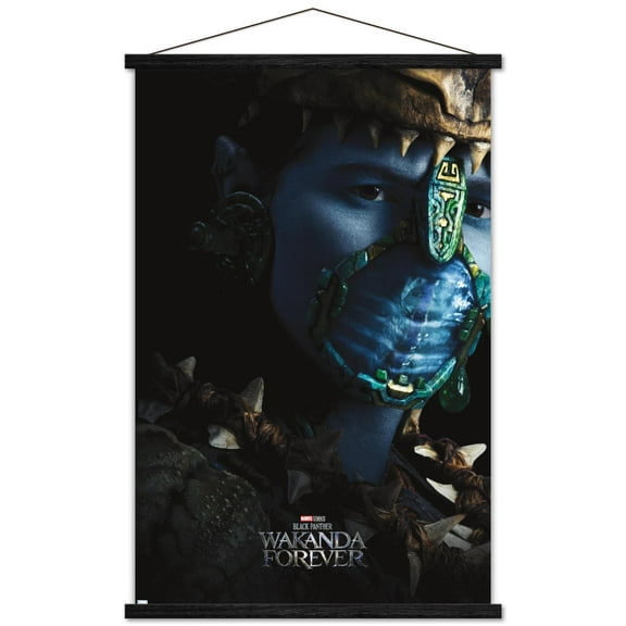 Marvel Black Panther: Wakanda Forever - Attuma One Sheet Wall Poster with Magnetic Frame, 22.375" x 34"