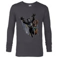 thumbnail image 1 of Marvel Black Panther: Wakanda Forever Defend the Kingdom - Long Sleeve T-Shirt for Men - Customized-Charcoal Heather, 1 of 5