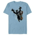 thumbnail image 1 of Marvel Black Panther: Wakanda Forever Defend the Kingdom - Short Sleeve Blended T-Shirt for Adults - Customized-Ocean Blue, 1 of 5