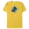 thumbnail image 1 of Marvel Black Panther: Wakanda Forever Diagonal Title & Icon - Short Sleeve Blended T-Shirt for Adults - Customized-Yellow, 1 of 5
