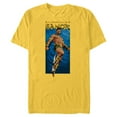thumbnail image 1 of Marvel Black Panther: Wakanda Forever Enemies Call Me Namor - Short Sleeve Blended T-Shirt for Adults - Customized-Yellow, 1 of 5