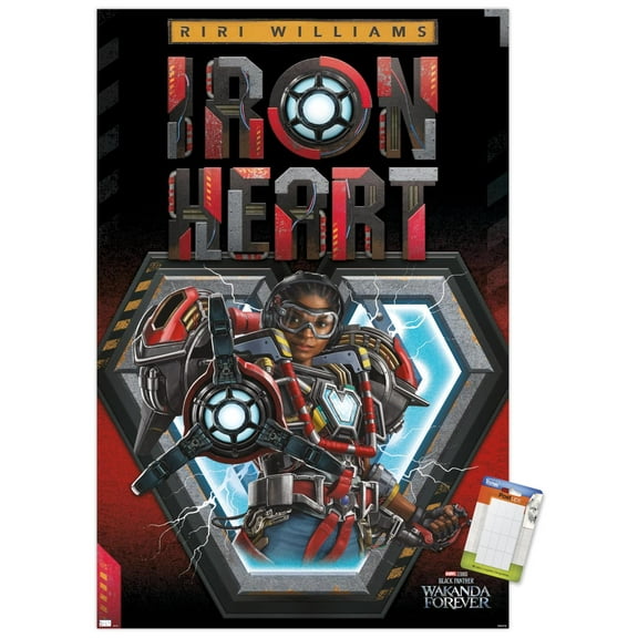 Marvel Black Panther: Wakanda Forever - Ironheart Wall Poster, 14.725" x 22.375"