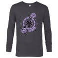 thumbnail image 1 of Marvel Black Panther: Wakanda Forever Mask Tech Circle - Long Sleeve T-Shirt for Men - Customized-Charcoal Heather, 1 of 5