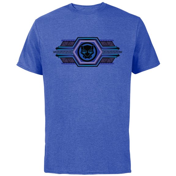 Marvel Black Panther: Wakanda Forever Movie Mask Icon - Short Sleeve Cotton T-Shirt for Adults - Customized-Royal Heather