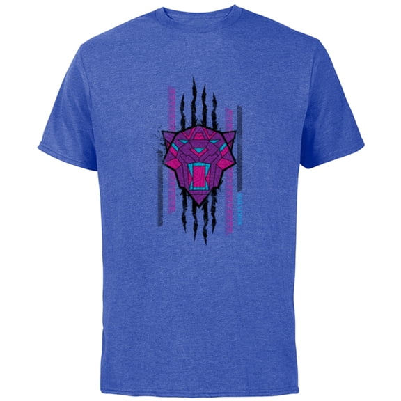 Marvel Black Panther: Wakanda Forever Movie Panther Slash - Short Sleeve Cotton T-Shirt for Adults - Customized-Royal Heather
