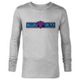 thumbnail image 1 of Marvel Black Panther: Wakanda Forever Movie Stylized Logo - Long Sleeve T-Shirt for Men - Customized-Athletic Heather, 1 of 5