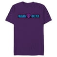 thumbnail image 1 of Marvel Black Panther: Wakanda Forever Movie Stylized Logo - Short Sleeve Blended T-Shirt for Adults - Customized-Purple, 1 of 5