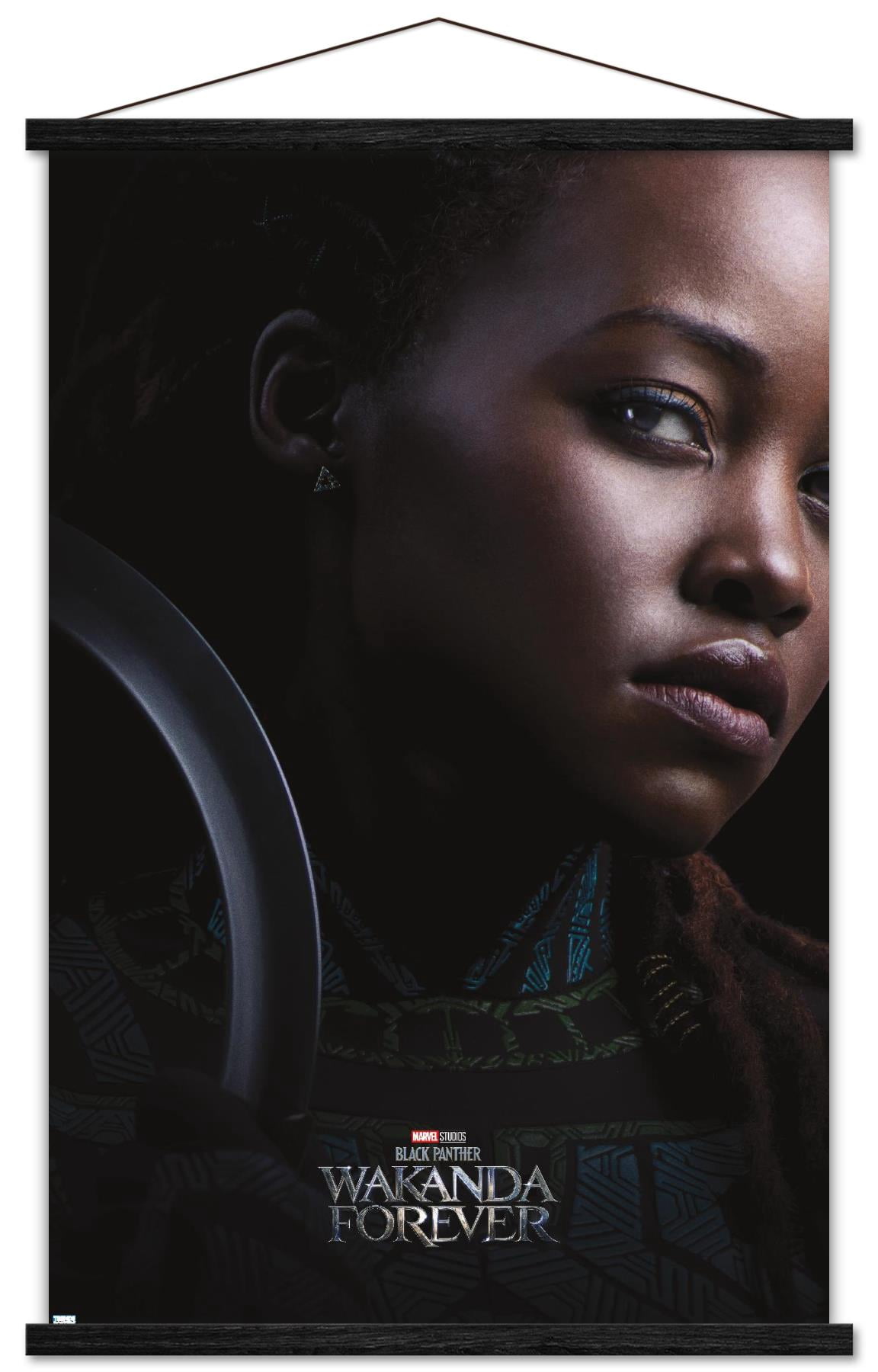 Marvel Black Panther: Wakanda Forever - Nakia One Sheet Wall Poster with Magnetic Frame, 22.375" x 34"