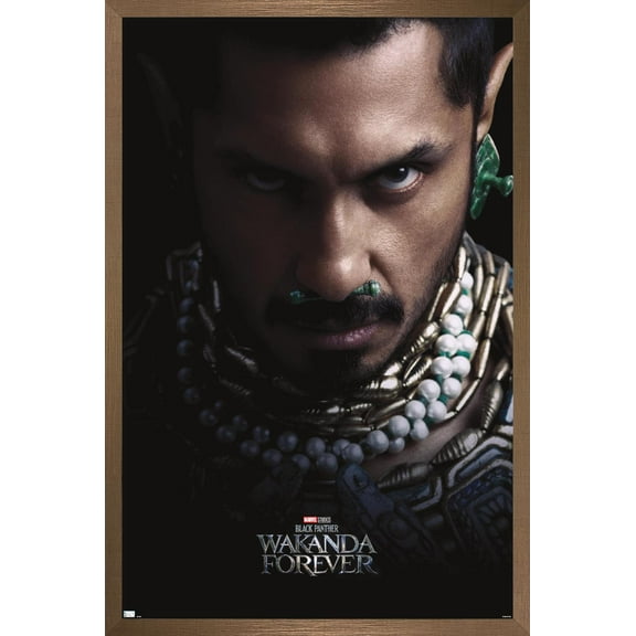 Marvel Black Panther: Wakanda Forever - Namor One Sheet Wall Poster, 22.375" x 34" Framed