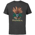 thumbnail image 1 of Marvel Black Panther: Wakanda Forever Namora Atlantis Face - Short Sleeve Cotton T-Shirt for Adults - Customized-Charcoal, 1 of 5