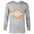 thumbnail image 1 of Marvel Black Panther: Wakanda Forever Namora Atlantis Logo - Long Sleeve T-Shirt for Men - Customized-Athletic Heather, 1 of 5