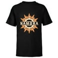 thumbnail image 1 of Marvel Black Panther: Wakanda Forever Namora Atlantis Logo - Short Sleeve T-Shirt for Kids - Customized-Black, 1 of 5