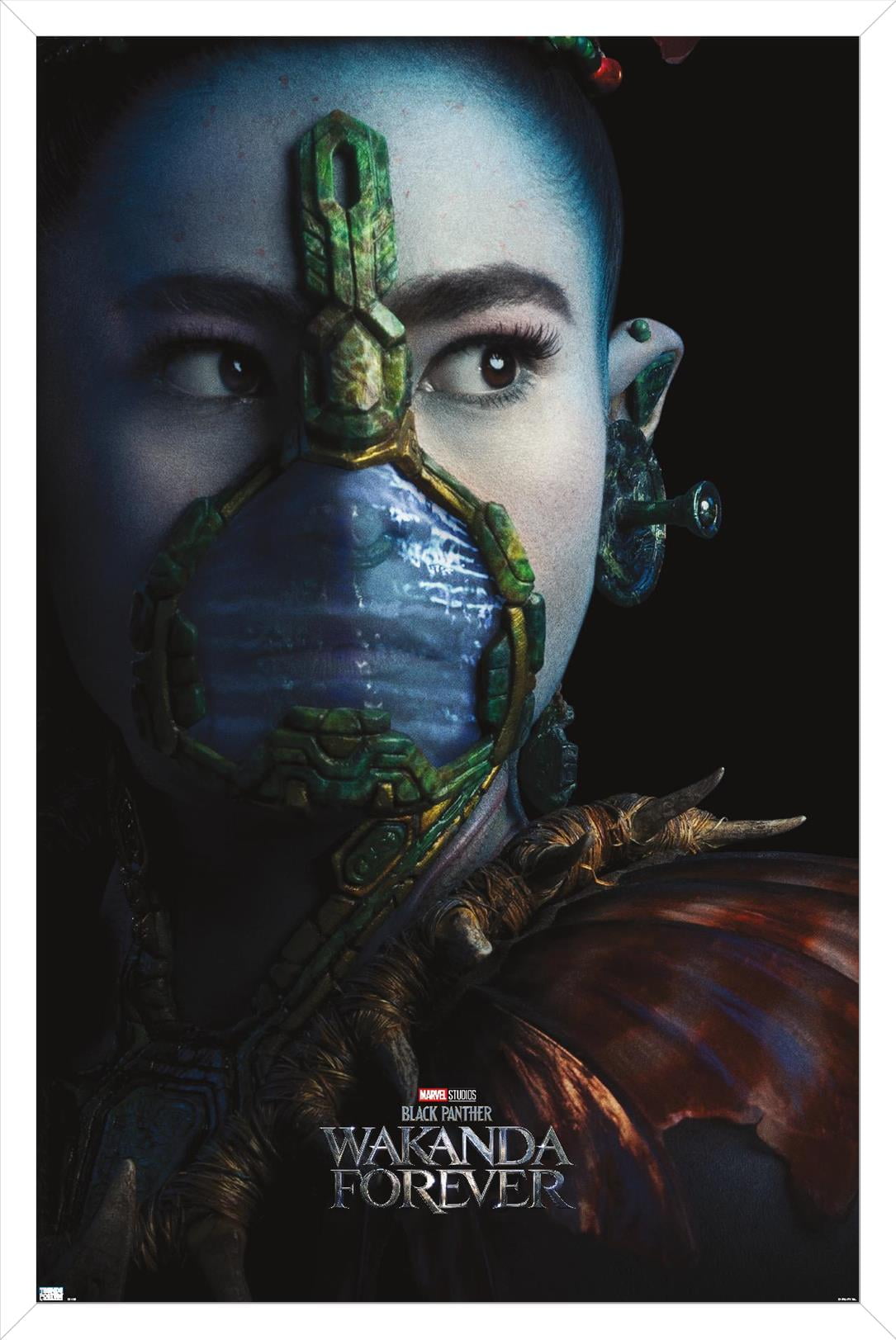 Marvel Black Panther: Wakanda Forever - Namora One Sheet Wall Poster, 14.725" x 22.375" Framed