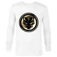 thumbnail image 1 of Marvel Black Panther: Wakanda Forever New Panther Mask Gold - Long Sleeve T-Shirt for Men - Customized-White, 1 of 5