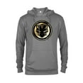 thumbnail image 1 of Marvel Black Panther: Wakanda Forever New Panther Mask Gold - Pullover Hoodie for Adults - Customized-Graphite Heather, 1 of 5