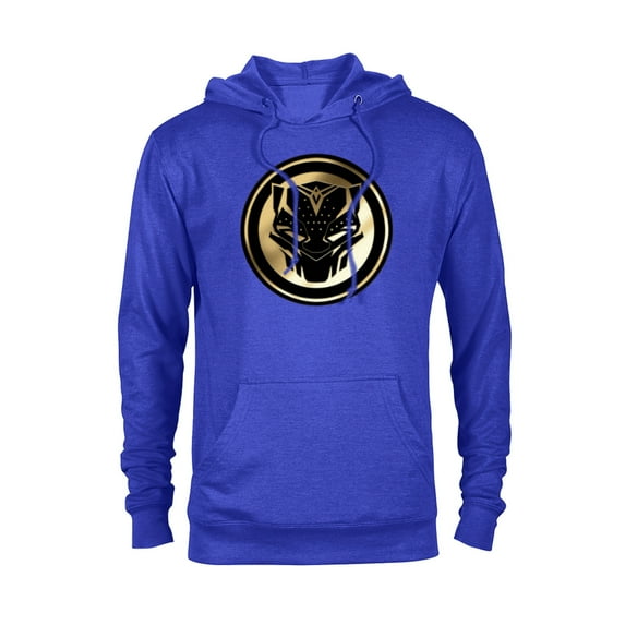 Marvel Black Panther: Wakanda Forever New Panther Mask Gold - Pullover Hoodie for Adults - Customized-Royal