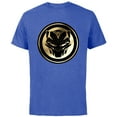 thumbnail image 1 of Marvel Black Panther: Wakanda Forever New Panther Mask Gold - Short Sleeve Cotton T-Shirt for Adults - Customized-Royal Heather, 1 of 5
