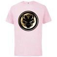 thumbnail image 1 of Marvel Black Panther: Wakanda Forever New Panther Mask Gold - Short Sleeve Cotton T-Shirt for Adults - Customized-Soft Pink, 1 of 5