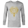 thumbnail image 1 of Marvel Black Panther: Wakanda Forever New Panther Mask Icon - Long Sleeve T-Shirt for Men - Customized-Athletic Heather, 1 of 5