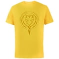 thumbnail image 1 of Marvel Black Panther: Wakanda Forever New Panther Mask Icon - Short Sleeve Cotton T-Shirt for Adults - Customized-Yellow, 1 of 5