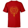 thumbnail image 1 of Marvel Black Panther: Wakanda Forever New Panther Mask Icon - Short Sleeve T-Shirt for Kids - Customized-Red, 1 of 5