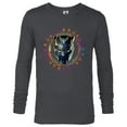 thumbnail image 1 of Marvel Black Panther: Wakanda Forever New Panther Mask Sun - Long Sleeve T-Shirt for Men - Customized-Charcoal Heather, 1 of 5