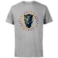 thumbnail image 1 of Marvel Black Panther: Wakanda Forever New Panther Mask Sun - Short Sleeve Cotton T-Shirt for Adults - Customized-Athletic Heather, 1 of 5