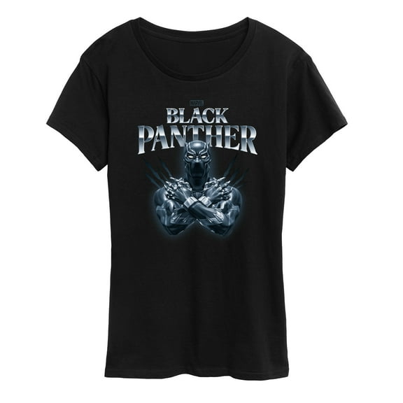 Marvel Black Panther - Wakanda Forever Pose - Women's Short Sleeve Graphic T-Shirt