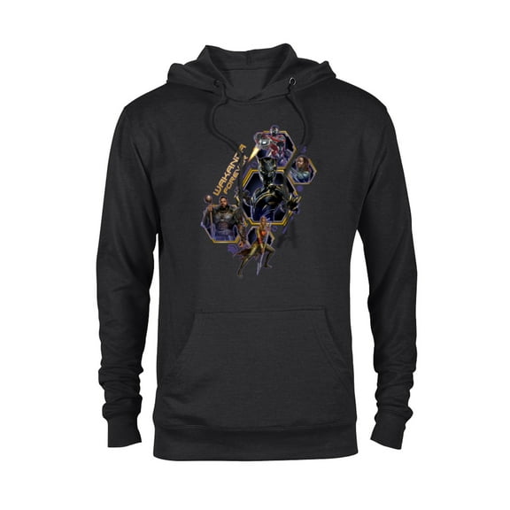 Marvel Black Panther: Wakanda Forever Protectors of Wakanda - Pullover Hoodie for Adults - Customized-Black