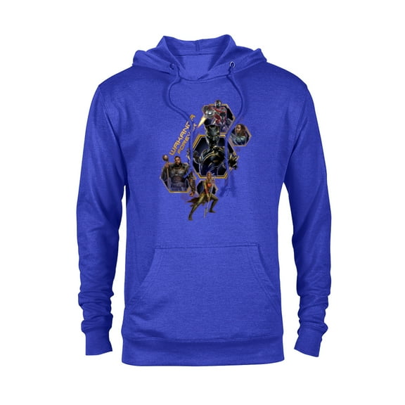 Marvel Black Panther: Wakanda Forever Protectors of Wakanda - Pullover Hoodie for Adults - Customized-Royal
