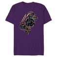 thumbnail image 1 of Marvel Black Panther: Wakanda Forever Protectors of Wakanda - Short Sleeve Blended T-Shirt for Adults - Customized-Purple, 1 of 5