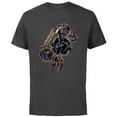 thumbnail image 1 of Marvel Black Panther: Wakanda Forever Protectors of Wakanda - Short Sleeve Cotton T-Shirt for Adults - Customized-Charcoal, 1 of 5