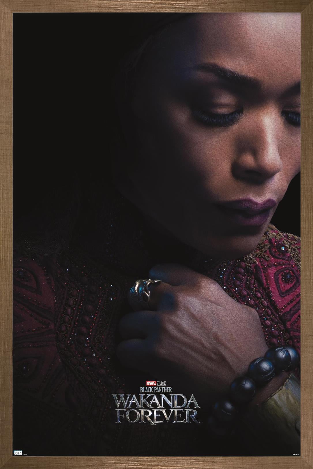 Marvel Black Panther: Wakanda Forever - Ramonda One Sheet Wall Poster, 22.375" x 34" Framed