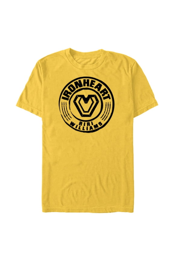 Black Panther: Wakanda Forever Riri Ironheart Icon - Short Sleeve Blended T-Shirt for Adults - Customized-Yellow