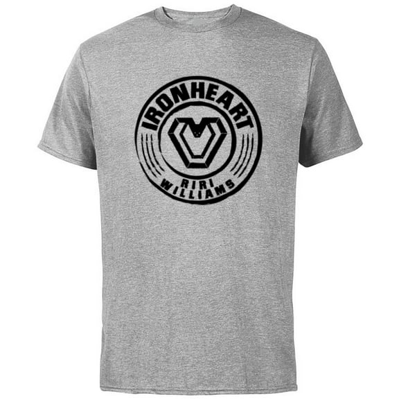 Marvel Black Panther: Wakanda Forever Riri Ironheart Icon - Short Sleeve Cotton T-Shirt for Adults - Customized-Athletic Heather