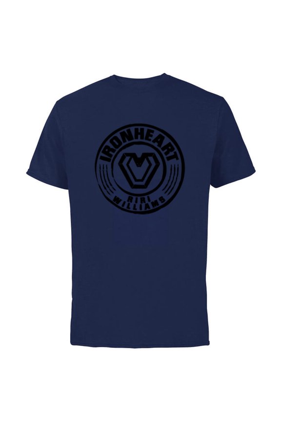 Black Panther: Wakanda Forever Riri Ironheart Icon - Short Sleeve Cotton T-Shirt for Adults - Customized-Navy