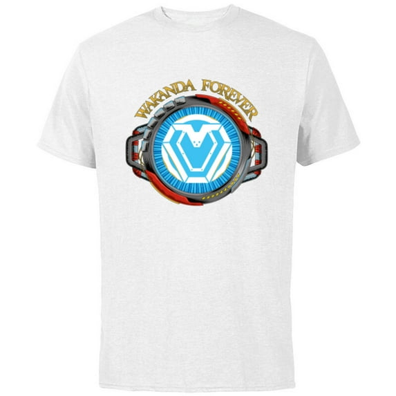Marvel Black Panther: Wakanda Forever Riri Ironheart Reactor - Short Sleeve Cotton T-Shirt for Adults - Customized-White