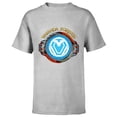 thumbnail image 1 of Marvel Black Panther: Wakanda Forever Riri Ironheart Reactor - Short Sleeve T-Shirt for Kids - Customized-Athletic Heather, 1 of 5
