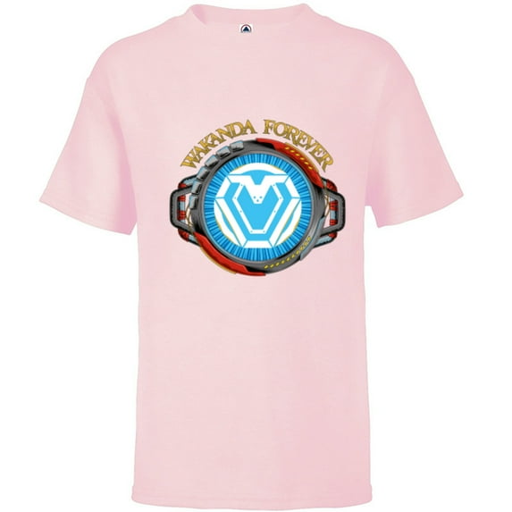 Marvel Black Panther: Wakanda Forever Riri Ironheart Reactor - Short Sleeve T-Shirt for Kids - Customized-Soft Pink