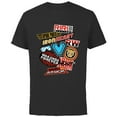 thumbnail image 1 of Marvel Black Panther: Wakanda Forever Riri Ironheart Sticker - Short Sleeve Cotton T-Shirt for Adults - Customized-Black, 1 of 5
