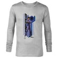 thumbnail image 1 of Marvel Black Panther: Wakanda Forever Shuri Fist Pose - Long Sleeve T-Shirt for Men - Customized-Athletic Heather, 1 of 5