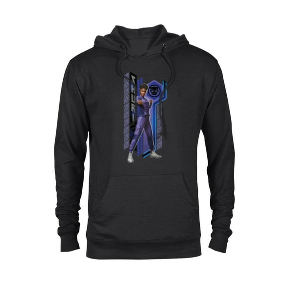 Marvel Black Panther: Wakanda Forever Shuri Fist Pose - Pullover Hoodie for Adults - Customized-Black