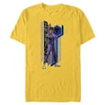 thumbnail image 1 of Marvel Black Panther: Wakanda Forever Shuri Fist Pose - Short Sleeve Blended T-Shirt for Adults - Customized-Yellow, 1 of 5