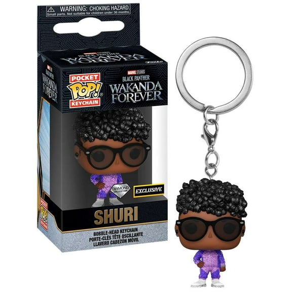Funko Marvel Pocket POP! Shuri Keychain (Diamond Collection)