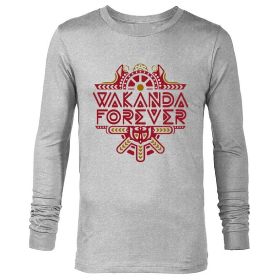 Marvel Black Panther: Wakanda Forever Talokan Title - Long Sleeve T-Shirt for Men - Customized-Athletic Heather