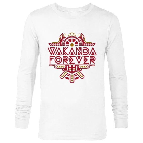 Marvel Black Panther: Wakanda Forever Talokan Title - Long Sleeve T-Shirt for Men - Customized-White