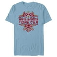 thumbnail image 1 of Marvel Black Panther: Wakanda Forever Talokan Title - Short Sleeve Blended T-Shirt for Adults - Customized-Ocean Blue, 1 of 5