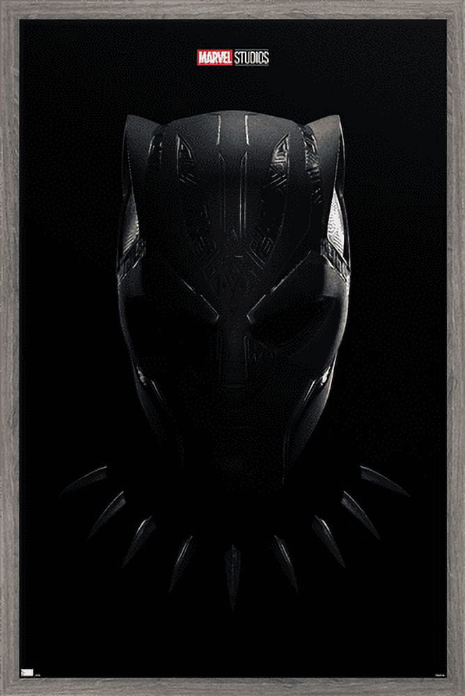 Marvel Black Panther: Wakanda Forever - Teaser One Sheet Wall Poster, 22.375" x 34" Framed