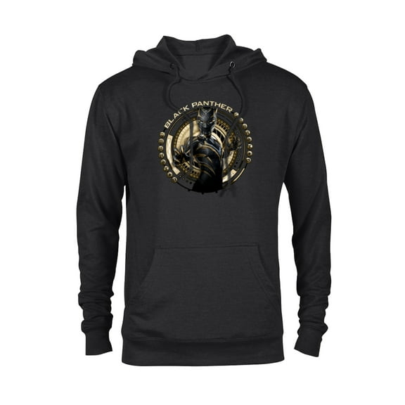Marvel Black Panther: Wakanda Forever The Panther Lives - Pullover Hoodie for Adults - Customized-Black